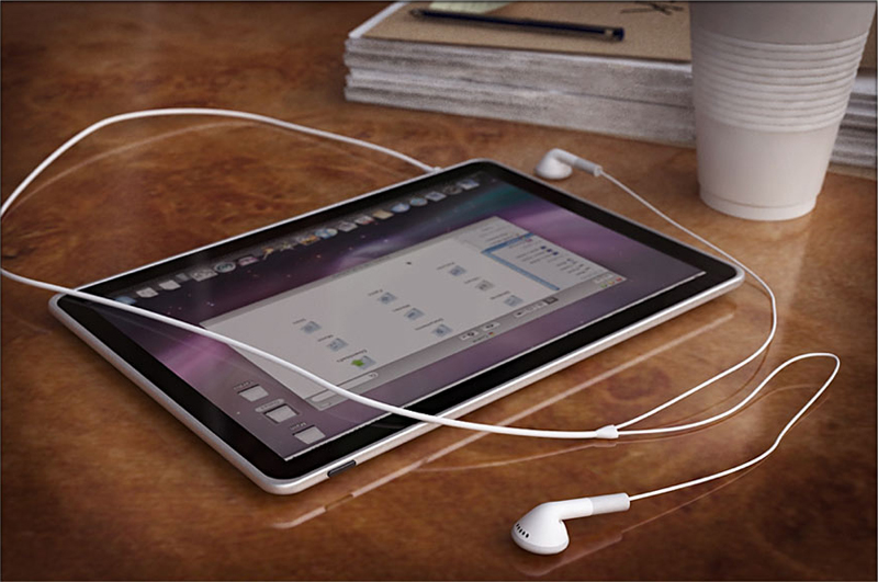 Out of all the Apple Tablet concepts. This one comes closest to the final product.