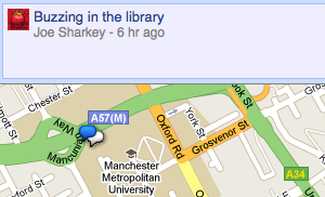 How to browse Google Buzz on a map without a mobile phone