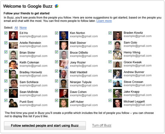 BUZZ: Google Changes Auto-Follow to Auto-Suggest. Amongst Other Things…