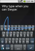 Swype Android beta: slide this way for easier typing