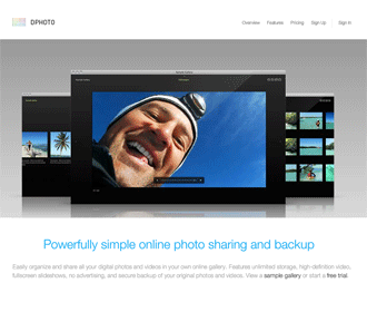 Powerfully simple online photo sharing with DPHOTO