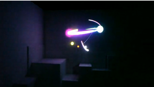 Amazing display of light