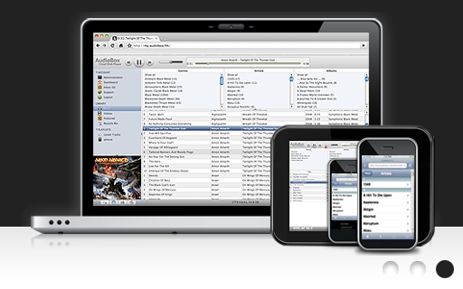 Audiobox.fm: Stream your music library, where ever you are.