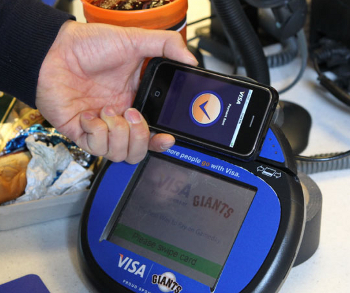 Visa tries to take on Square with iPhone payment system