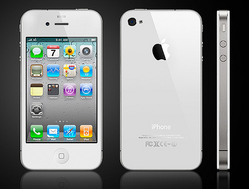 White iPhone 4 Caught On TV, In London Of All Places
