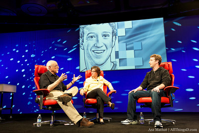 Zuckerberg at D8: “we recommend privacy settings, we did not change any settings”