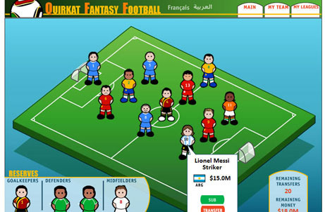Fantasy Football Screenshot