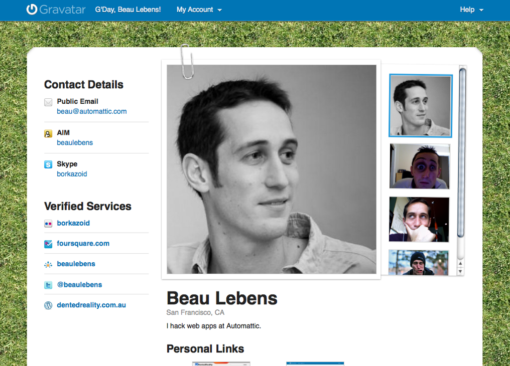 Gravatar’s 22 million social media profiles just went public.