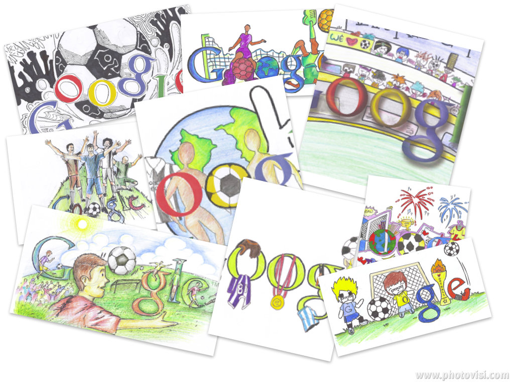 Google Doodle I Love Football