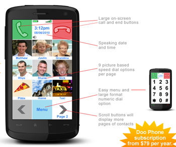 DooPhone – the phone for people with disabilities – launching soon