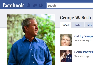 George W. Bush Joins Facebook About 4 Years Too Late