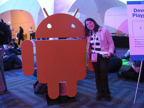 UK Android handset sales booming, 350% growth in 2010