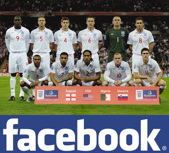 Facebook Denies England Sponsorship Rumor