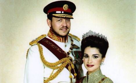 King Abdullah of Jordan really needs to start getting his country in order just as much as his wife markets the new and improved face of Jordan