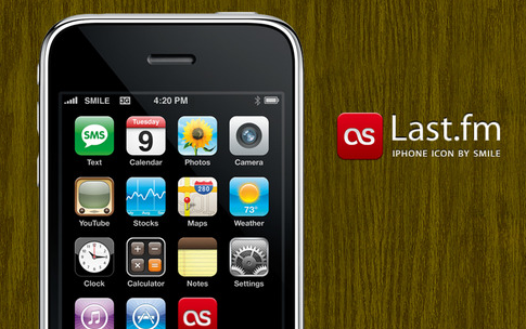 Last.fm for iPhone gets iOS4 support and background listening