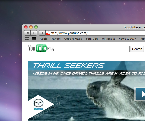 YouTube lets you Play with a different logo each time you refresh today