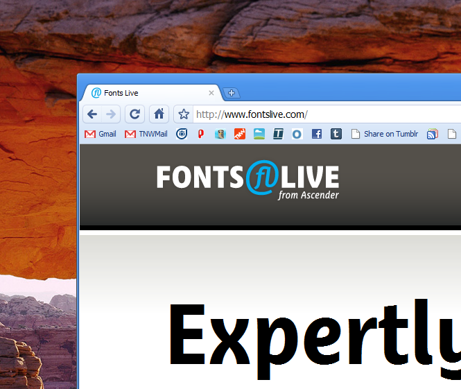 FontsLive brings beautiful text to your site, no matter the browser.