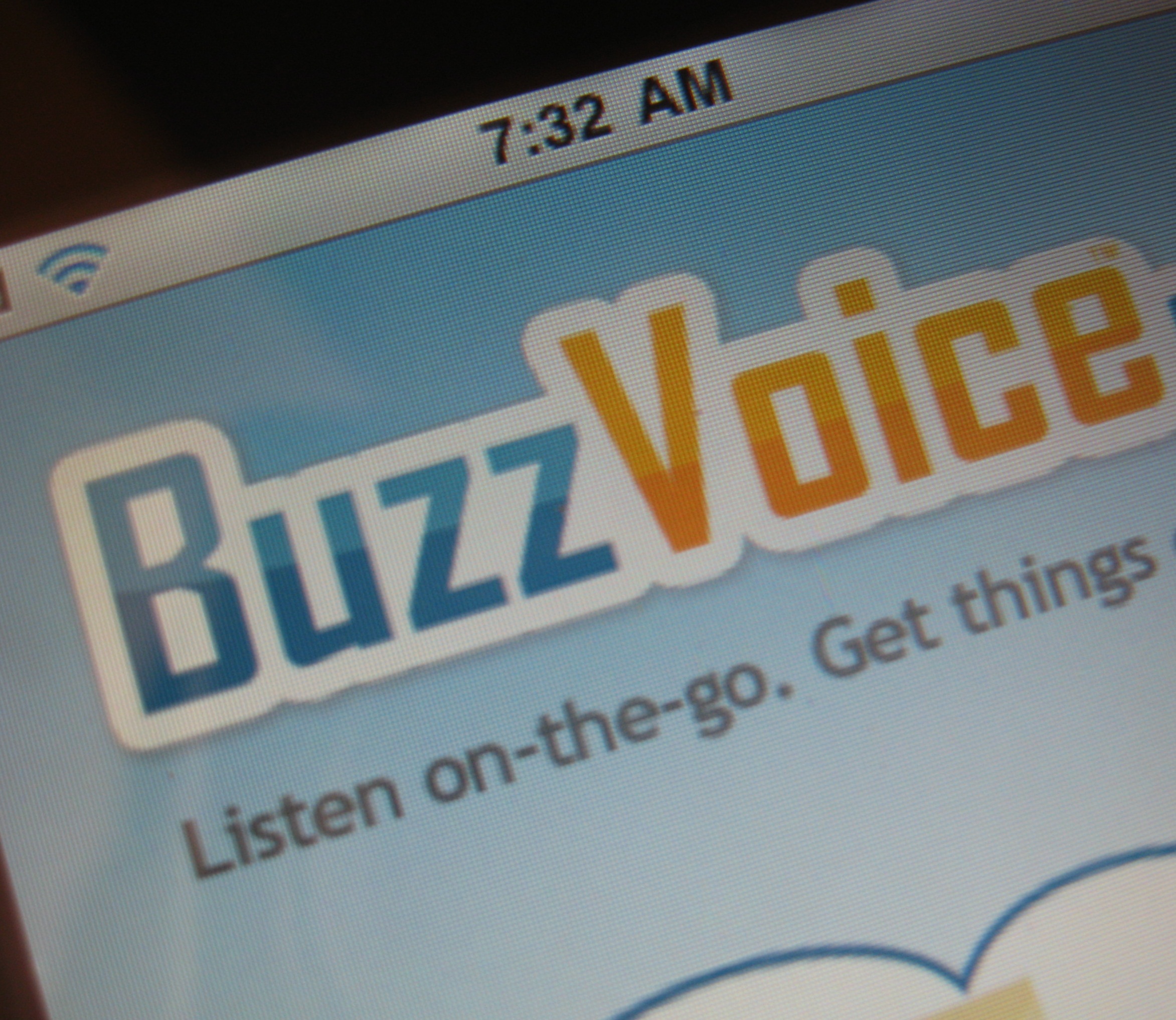 BuzzVoice lets you listen to your favorite websites. Yes, listen.