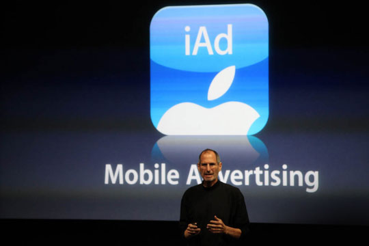 Revenues for One App Developer for First Day of iAds? $1,372. Huge.