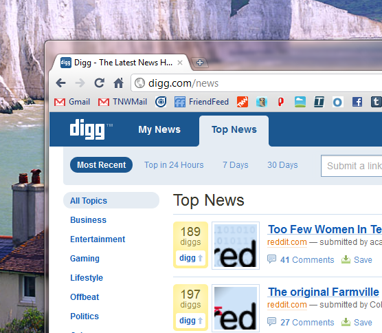 Reddit games the new Digg. Has 7 of its own posts on the front page.
