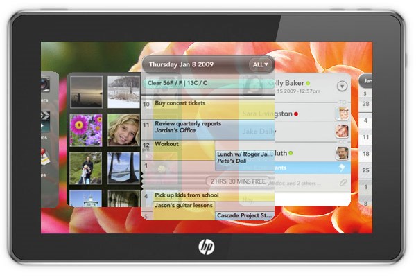 HP Exec Tells Employees WebOS Tablet Will Launch In Q1 2011