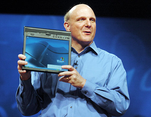 Ballmer: Android is a “weird collection” of machines.