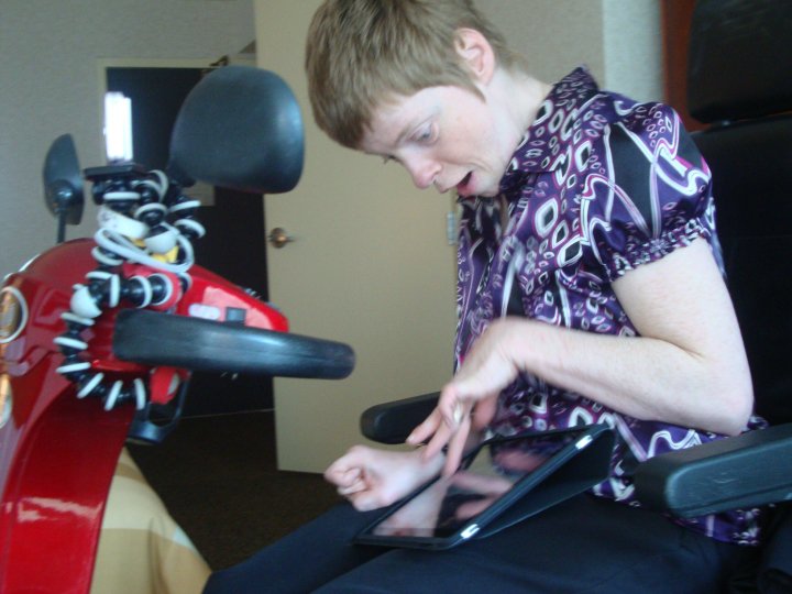 iPad as tool for accessibility, just ask Glenda Watson Hyatt