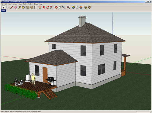 Google releases SketchUp 8, includes Google Maps built in