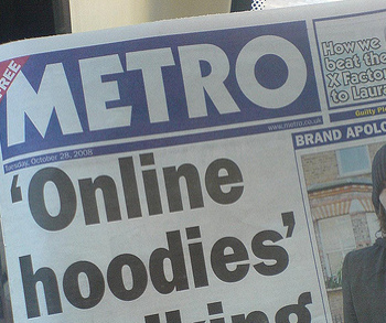 UK’s Metro newspaper posts reviews as Foursquare tips