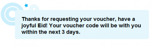 You should receive it within 3 days from