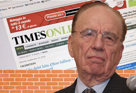 The Times’ Paywall Momentarily Falls Over