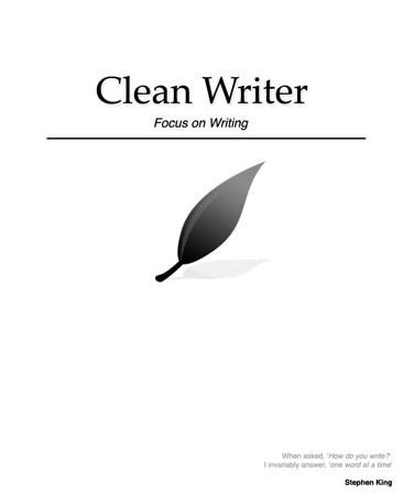 Clean Writer for iPad. As grand as Writer at a fraction of the cost