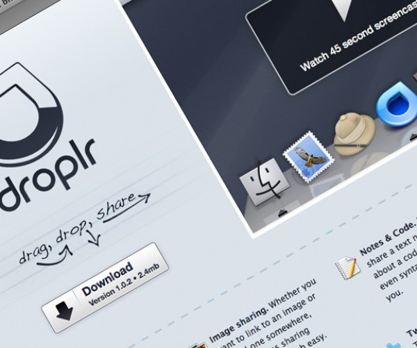 “Drops” what you’re doing and get Droplr for iPhone.