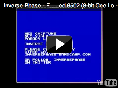 8 Bit – Cee Lo’s hit perfomed by your dusty NES
