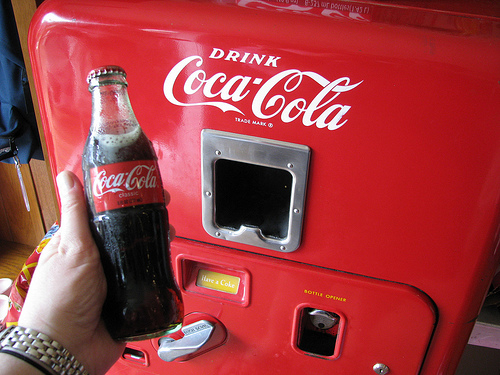 Coca Cola vending machines to support mobile payments