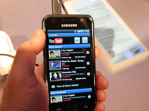Samsung becomes first advertiser to run ads on YouTube’s mobile site