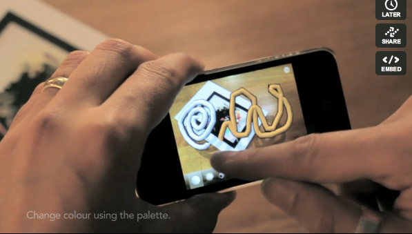 Scrawl lets you edit real life