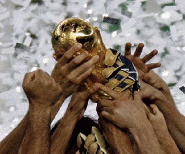 Winners Holding World Cup