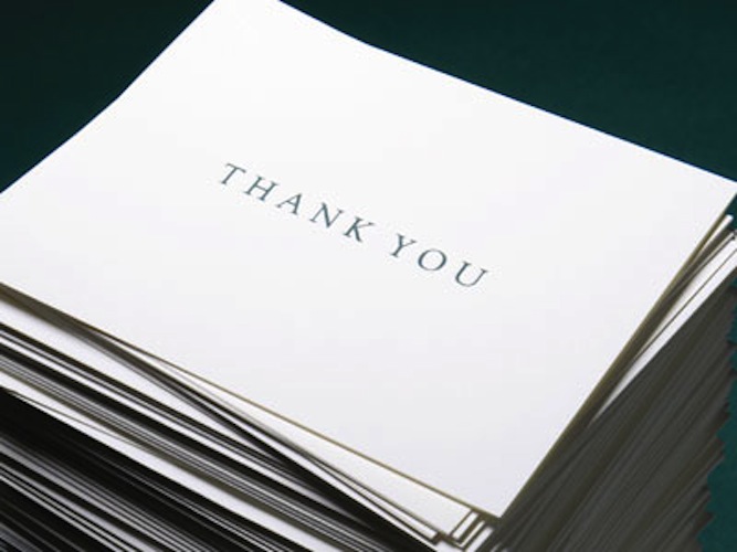 Try This: ThankThank Notes. Making it easy to send hand-written thank you notes