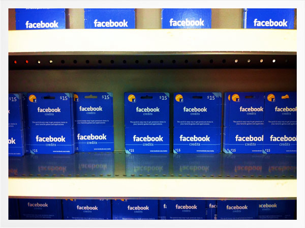 Facebook Credits come to UK retailers, launching this week