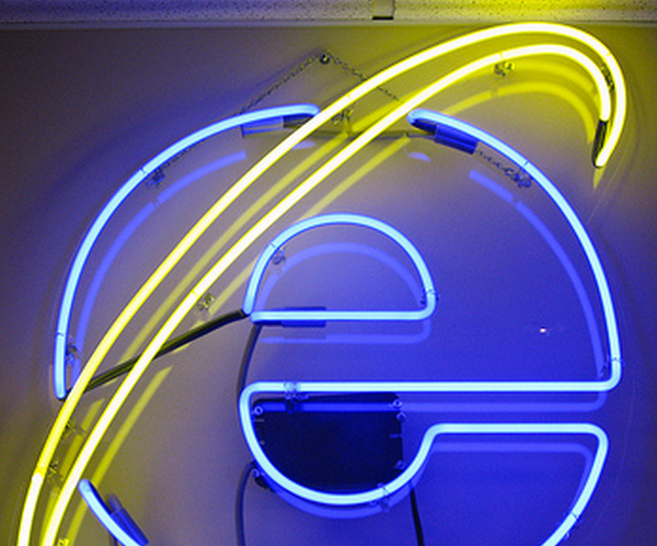 Internet Explorer 8 went bananas today, turns out it was an anti-phishing play all along
