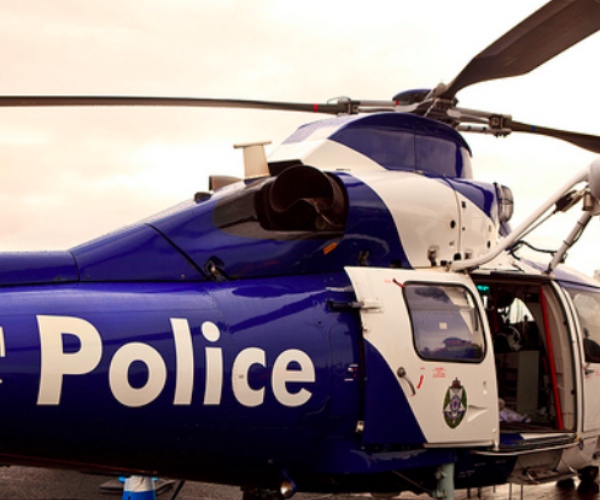 Police helicopter hunts down a 16-year old iPhone thief in Australia
