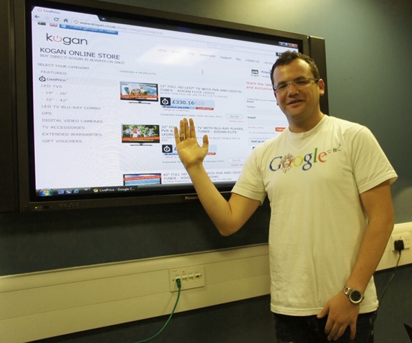 Would you buy a TV before it’s been made? Kogan thinks you will