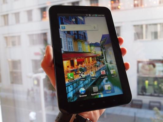 Samsung Galaxy Tab Passes One Million Units Sold