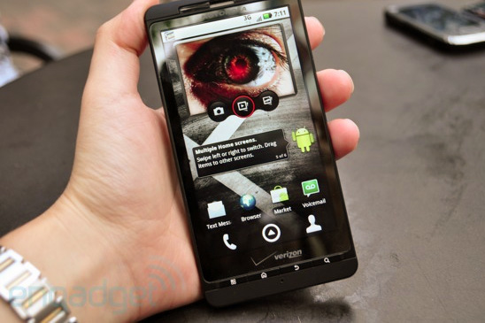Verizon’s first LTE phone? Motorola’s dual-core, 4.3-inch Droid Bionic.