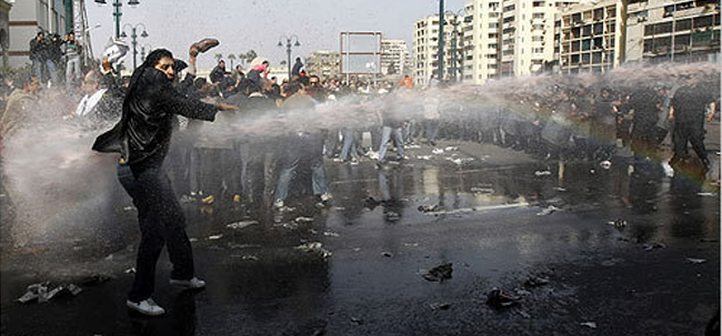 How to use Facebook status updates to track news in Egypt.