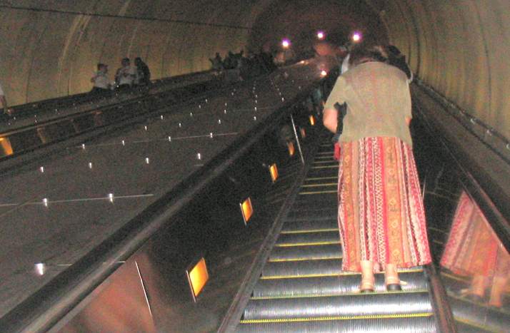 Trapped on the Escalator