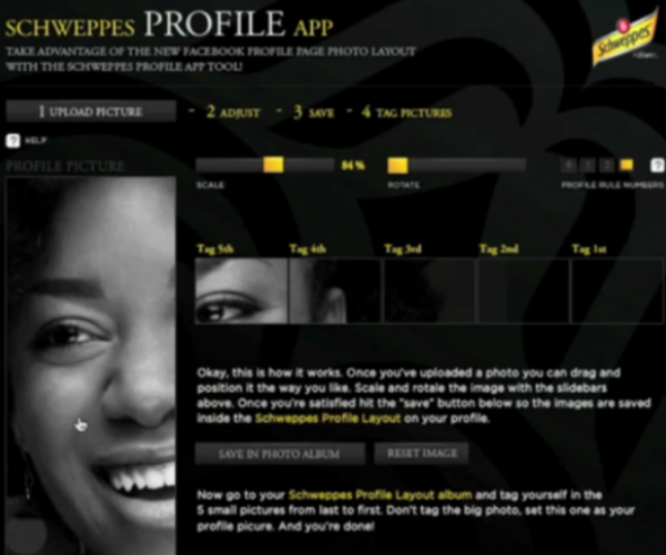 Don’t Miss Schweppes’ Stunning New Facebook Profile App