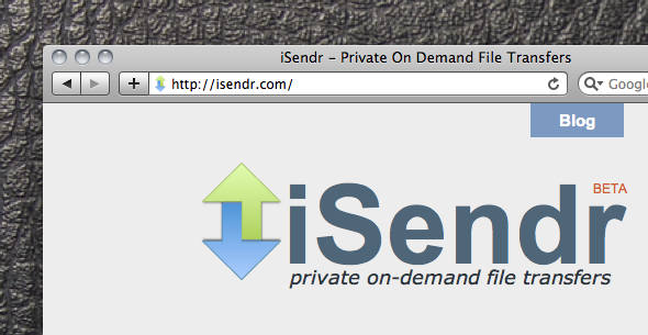 iSendr: On demand, peer-to-peer file sharing, no cloud required.