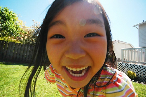 Japanese invention that forces children to smile